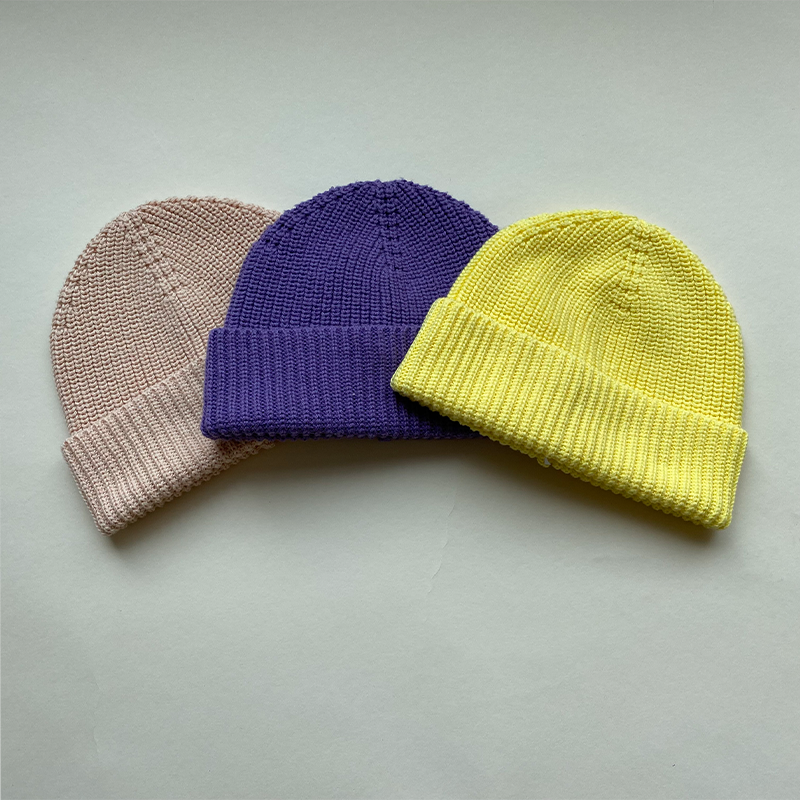 100% Cotton Knit Beanie for Kids
