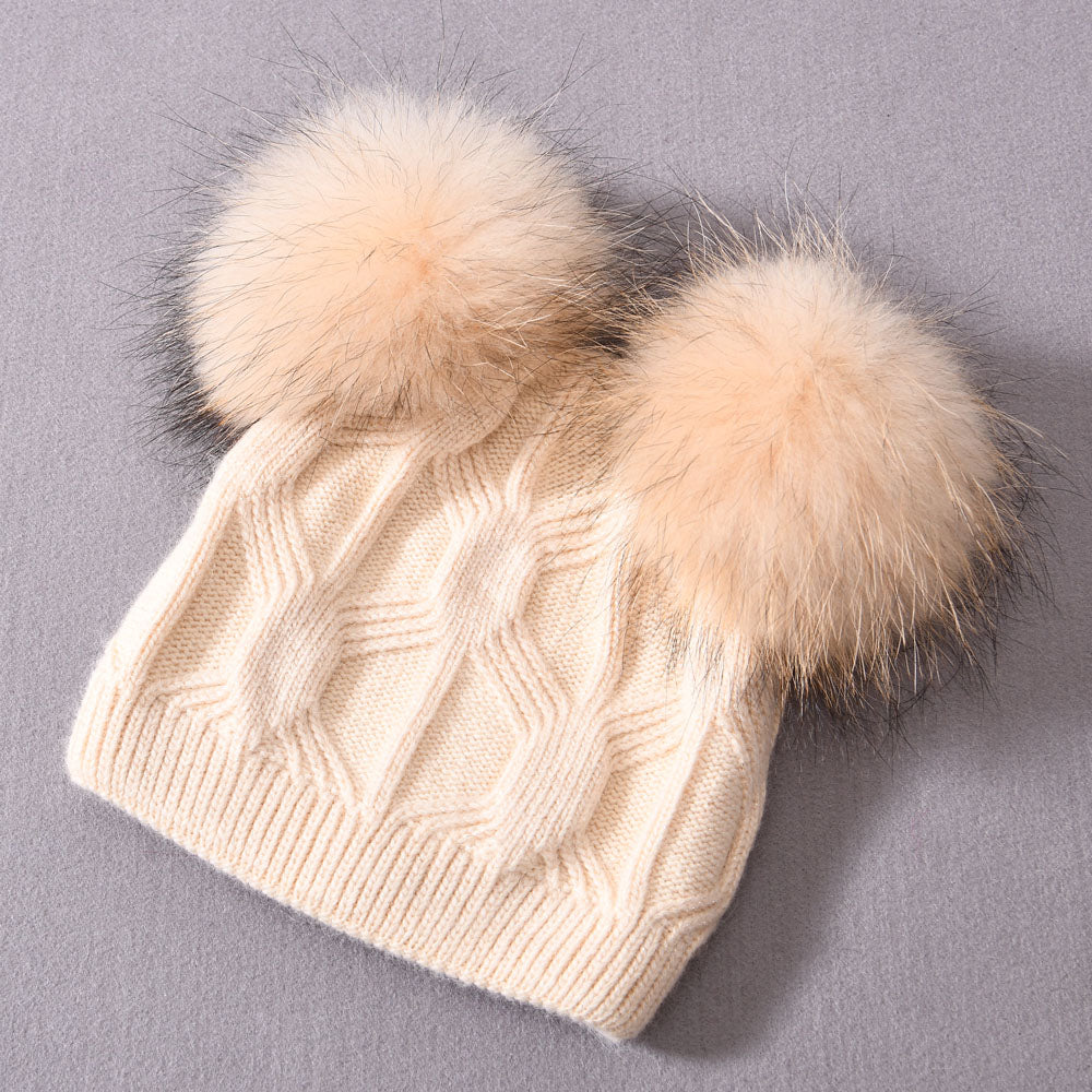 Kids Winter Knit Beanie – Soft & Warm