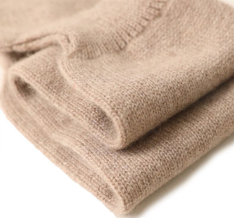 Luxury Cashmere Knit Set for Babies – Hat & Scarf