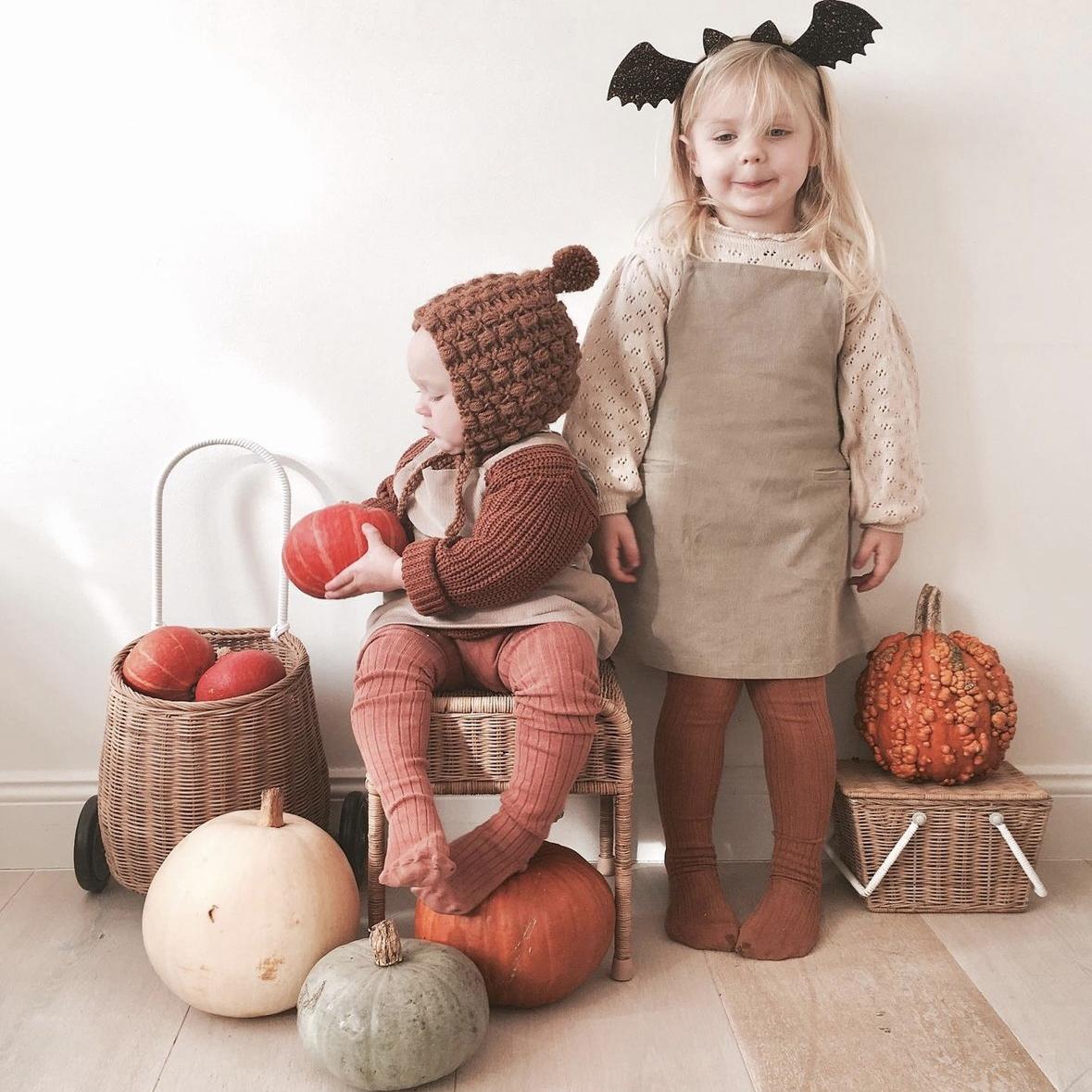 Handmade Wool Knit Bucket Hat with Ear Warmers – Kids