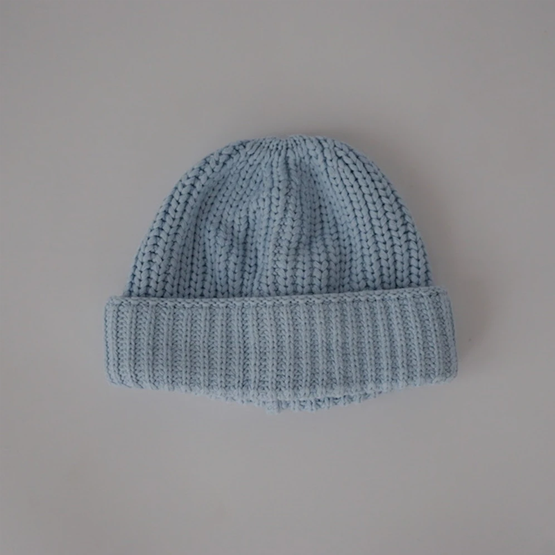 100% Cotton Knit Beanie for Kids