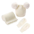 Organic Cotton Knit Set for Kids – Hat, Gloves & Scarf