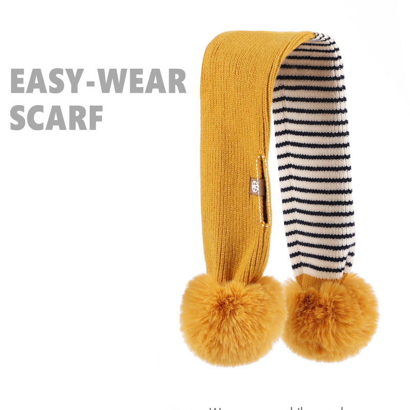 Kids Winter Knit Set – Hat, Scarf & Gloves