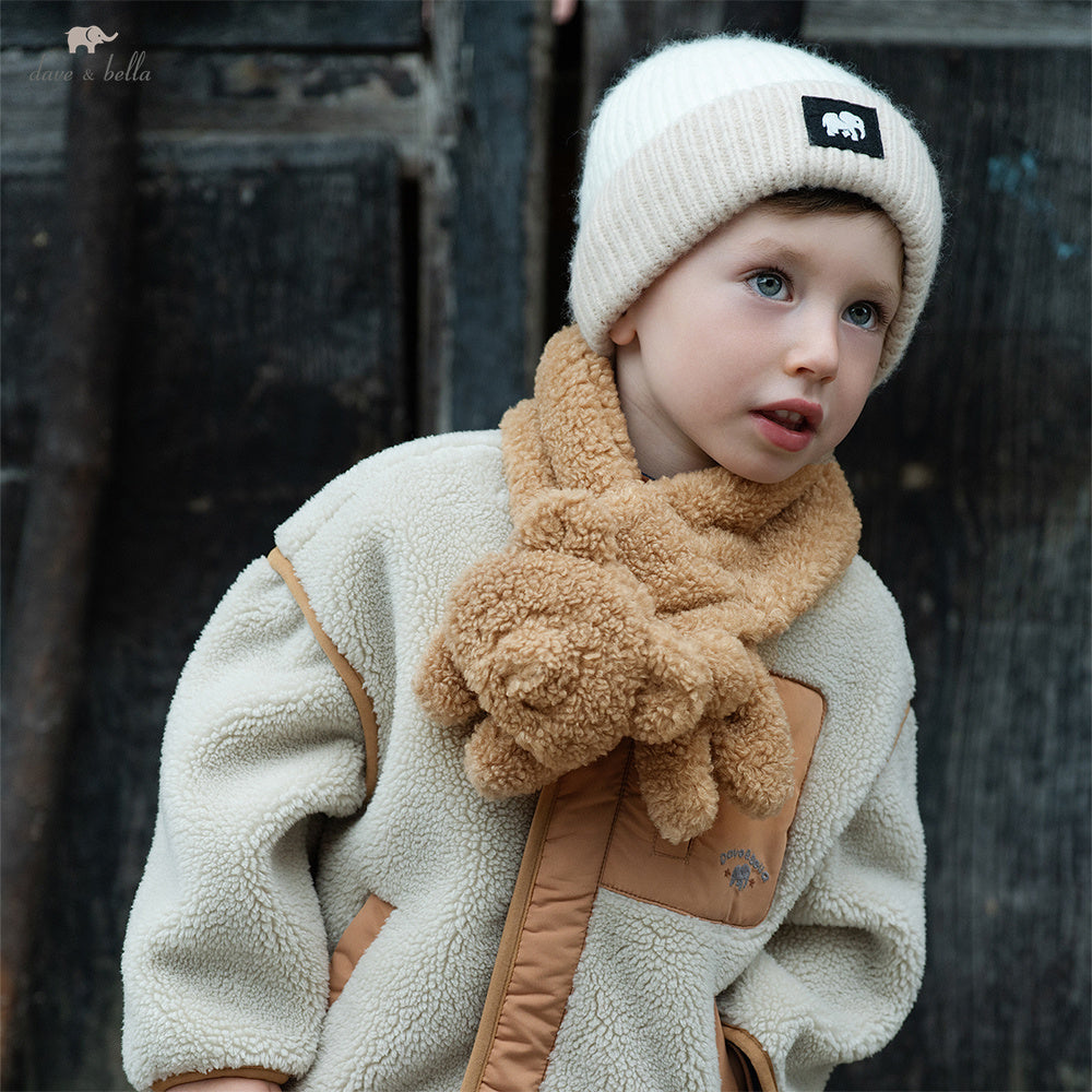 Kids Warm Knit Scarf – Autumn & Winter