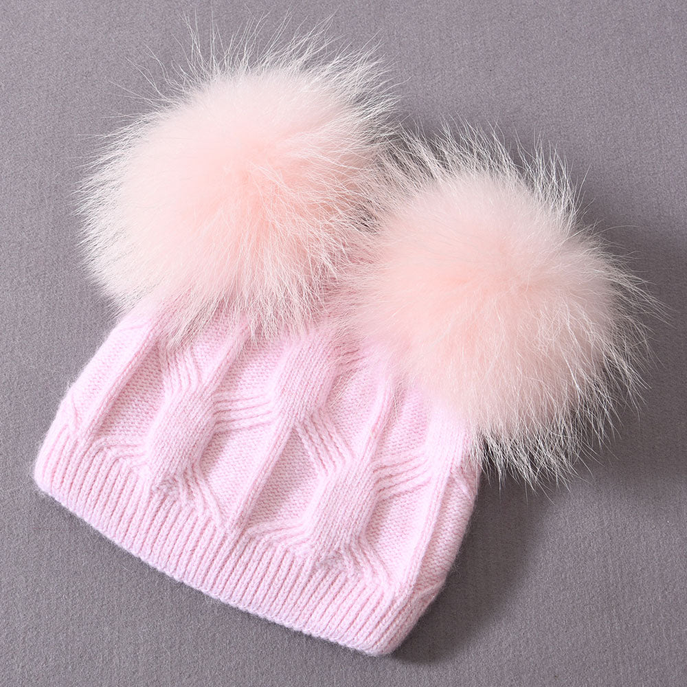 Kids Winter Knit Beanie – Soft & Warm